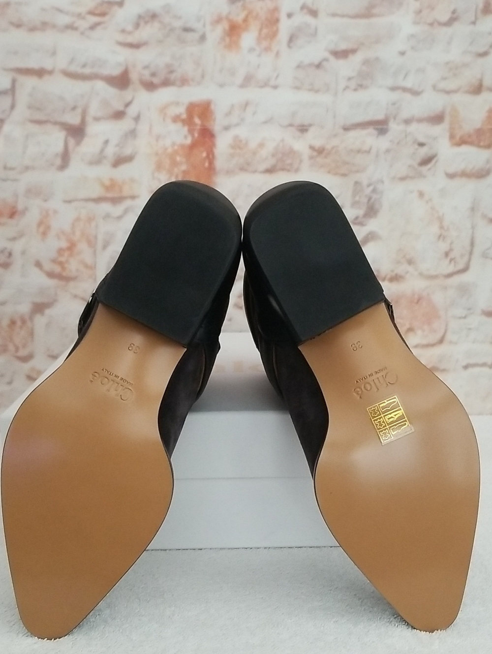 New Chloe 30mm Rylee Strap Bootie - Picture 6 of 12